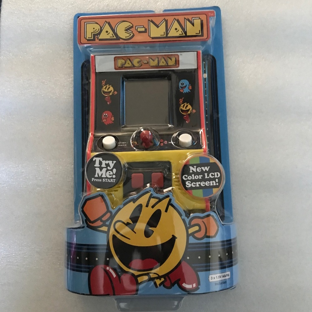 PAC-MAN Handheld Classic Arcade Gameplay New